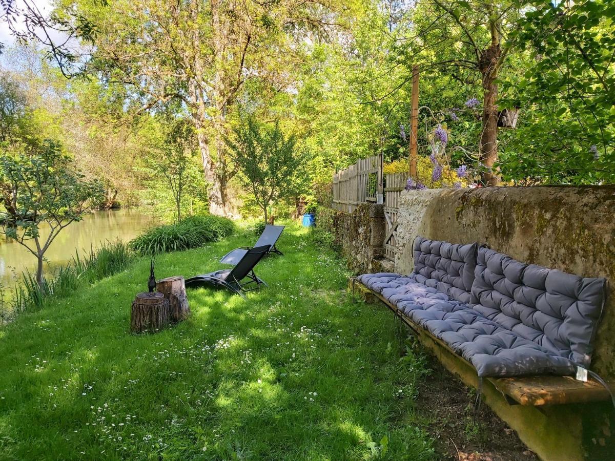 Villa Gite De Charme Au Bord De L'Indre Avec Jacuzzi à Monts Extérieur photo